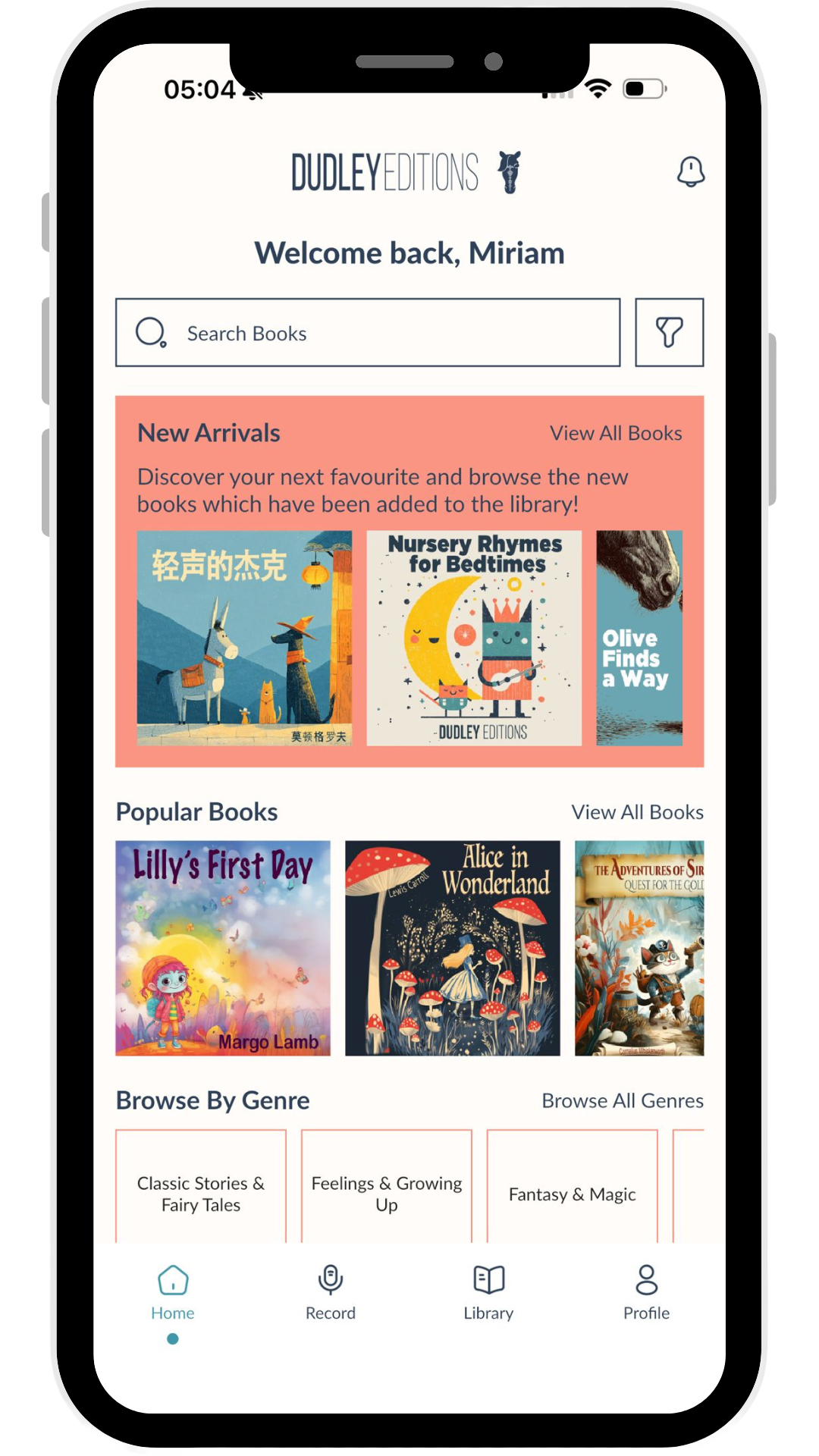 Choose a book